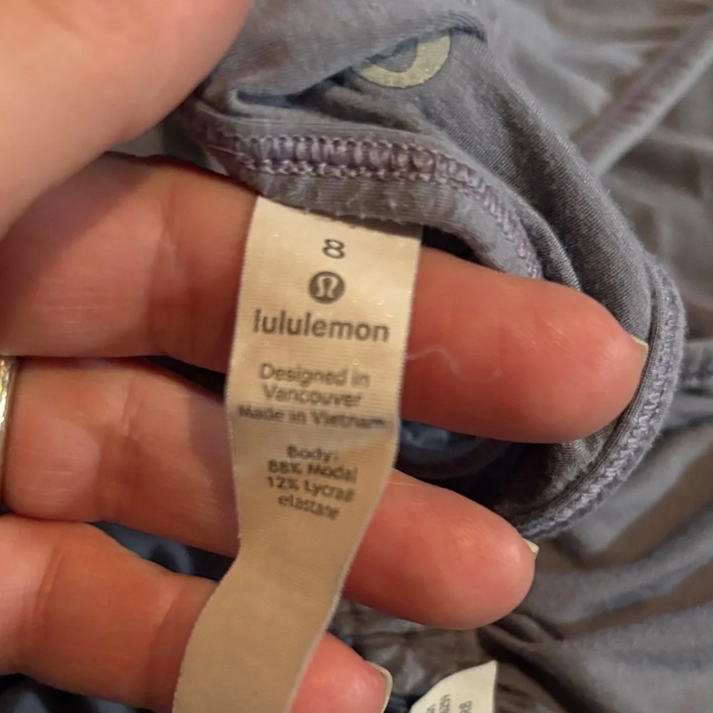 lululemon athletica Lavender Ruched Tank - Picture 3 of 5